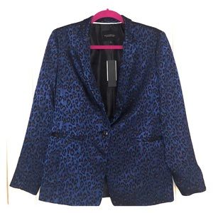 Banana Republic Animal Print Blazer